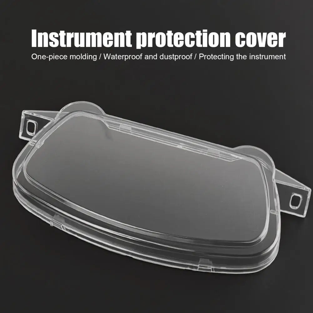 Motorcycle Dashboard Case Motorcycle Instrument Case with Transparent Cover Waterproof Speedometer Protection for Wh100t Quake