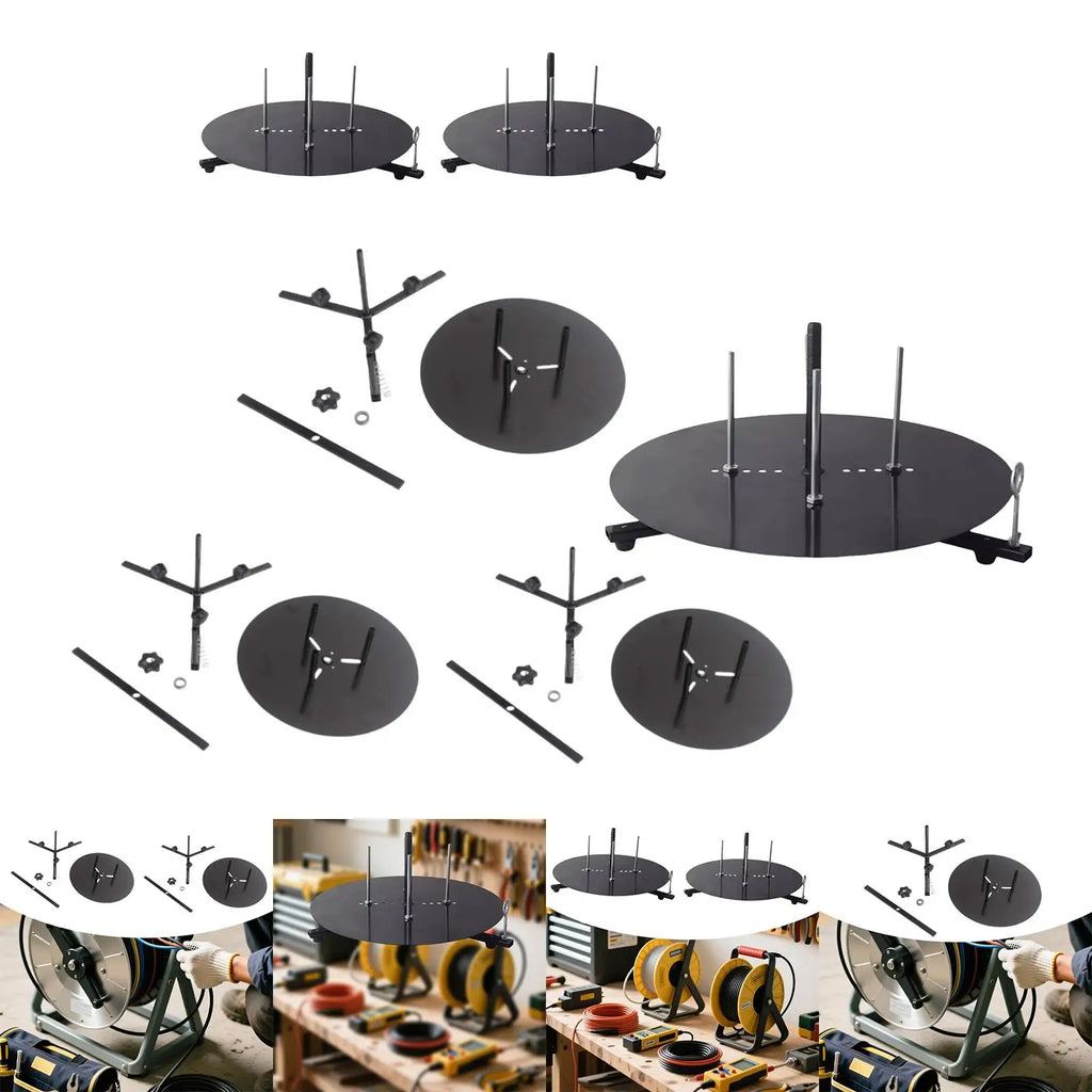 Multi Layer Wire Dispenser Rack Compact Electrician Cable Organizer Tangle Free Spool Tray for Wiring Installation Quake