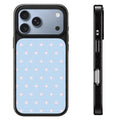 Eat Well Pattern Glaze / Mirror Surface Impact Black Border Magnetic Case: Compatible with IPhone 18 17 Pro Max 18Pro Quake MagSafe for iPhone 18 Pro