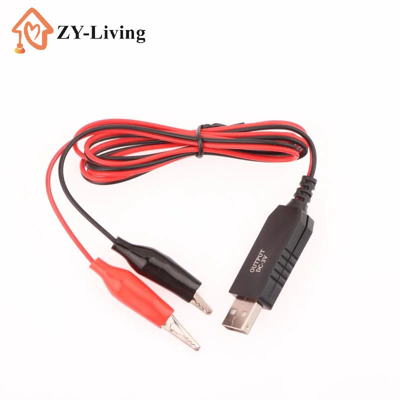 1 Piece Multimeter Microphone Toy's Remote Devices USB 5V To 3V Converter Step Up Voltage Converter Power Cable Quake