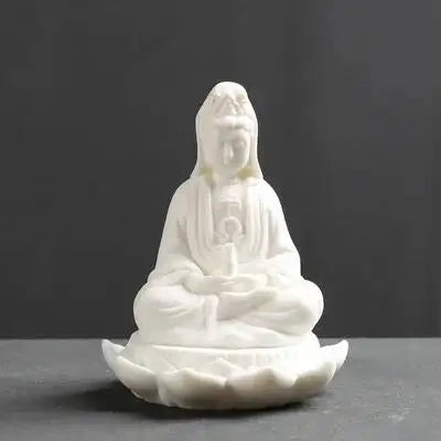 Buddha Tea Pet Ornament Zen Small Buddha Statue Home Decor Display Shelf Decoration Car Ornament Ceramic Crafts Small Figurine Quake