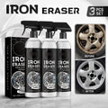 Car Rust Remover Cleaner Wheel Tire Cleaning Spray Iron Powder Brake Dust Stain Remover Auto Detailing Care Quake 3pcs