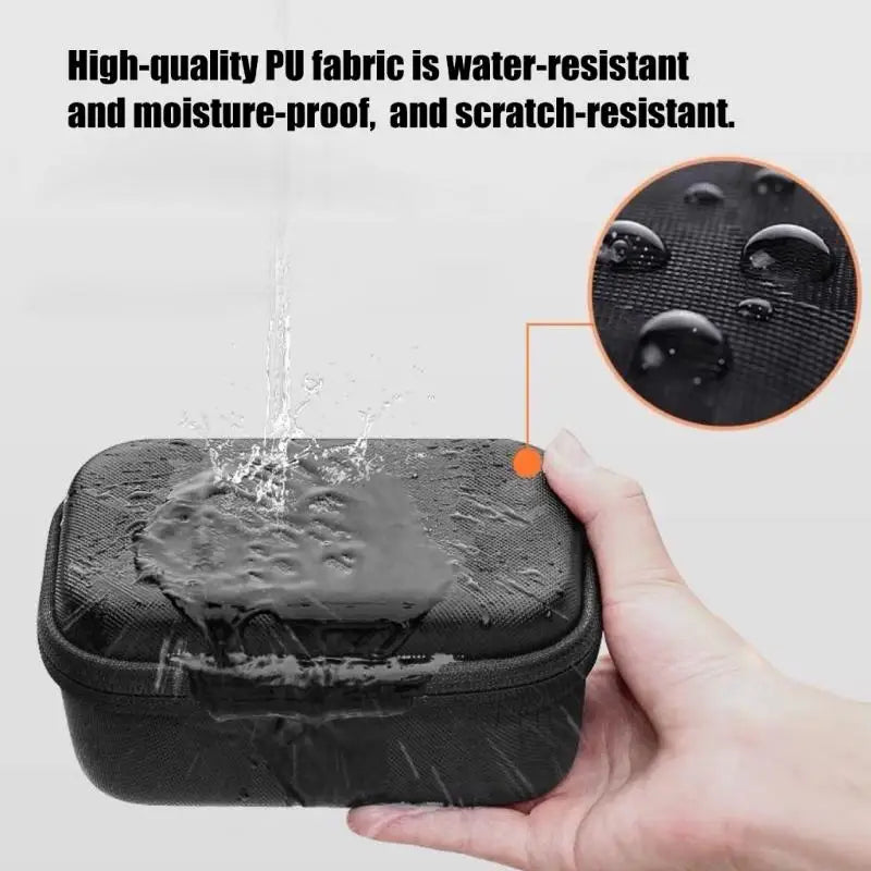 Reliable Faux Leather Camera Container For 360 Camera Featuring Lightweight Frame And Water Resistant Material K1KF Quake