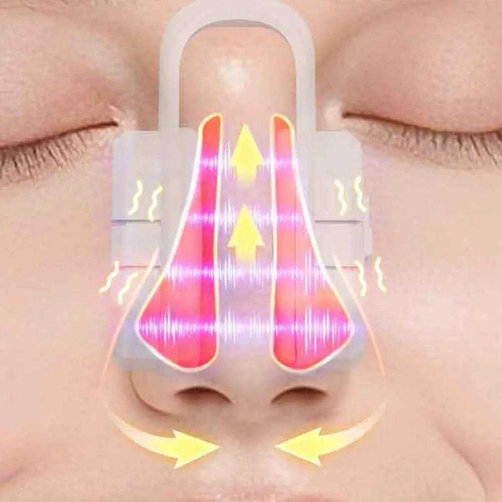 Japanese Nose Lifter EMS Microcurrent Vibration Silicone High Nose Bridge Sculpting Tool Women Daily Beauty Quake