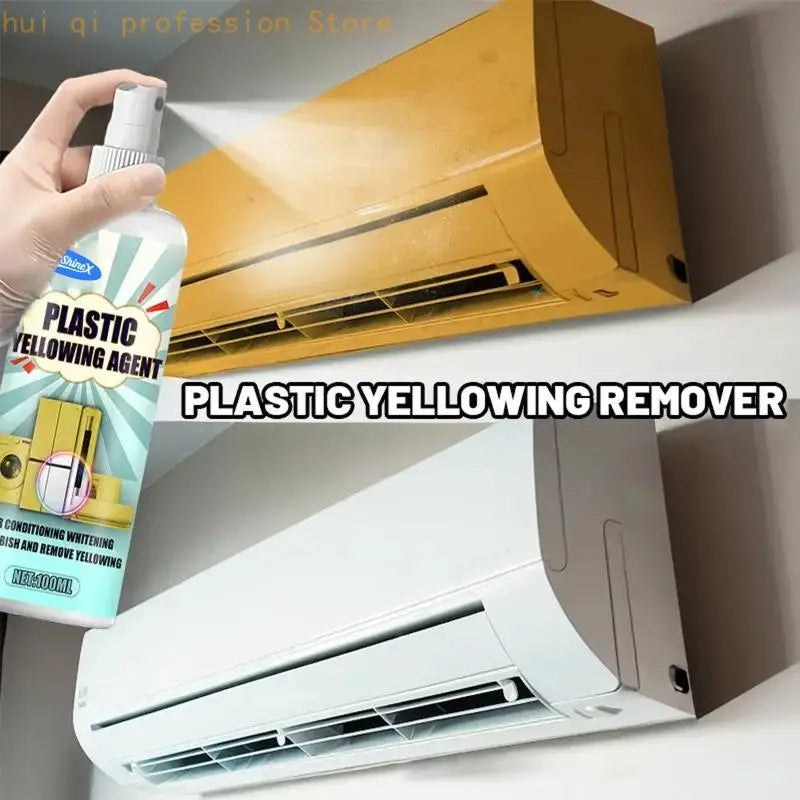 50ml/100ml Restoration Agent with Towel Stain Remover Appliances Yellowing Removal Sprayer for Air Conditioning Shell H8WE Quake