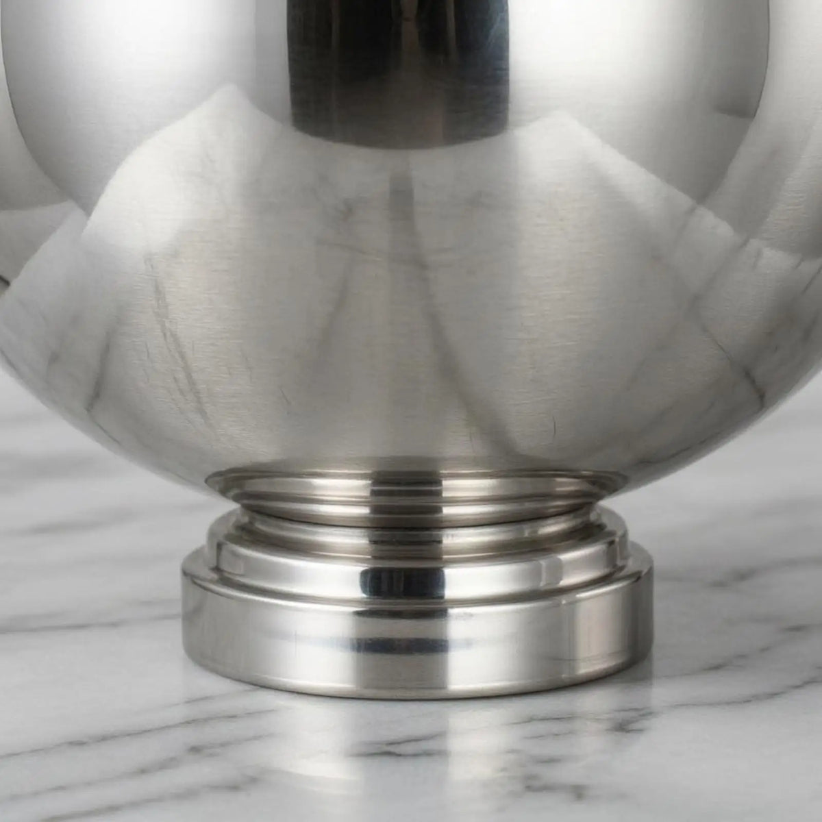 Stainless Steel Ice Container Wide Bowl Round Ice Container Barware Glossy Finish Bar Accessory Thickened for Wine Serving Quake