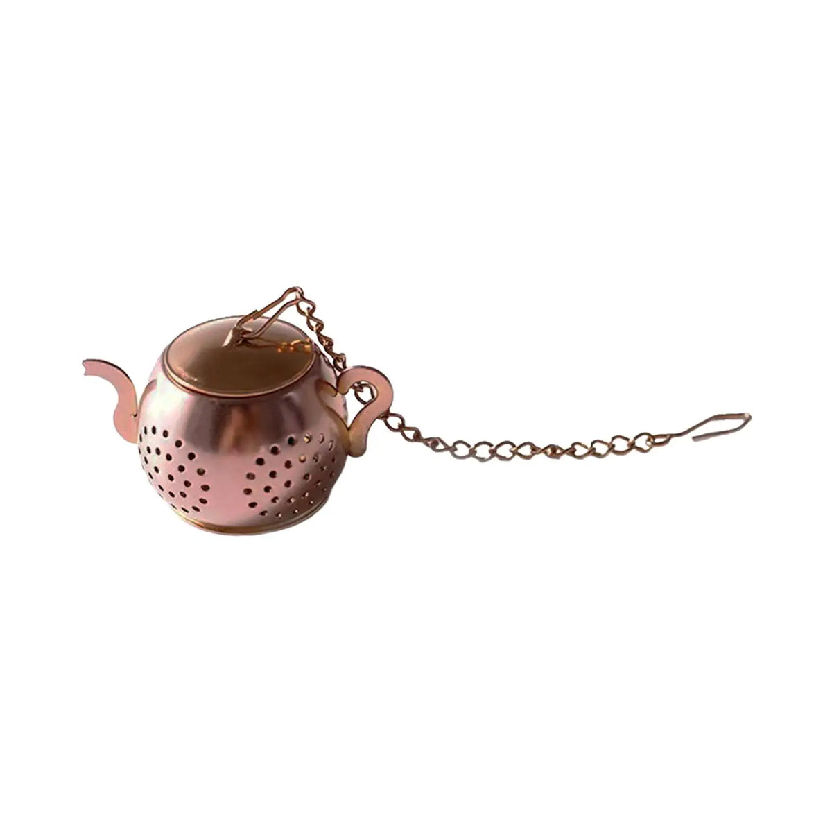 Tea Infuser Teapot Shape Sturdy Loose Tea Filters Lightweight Tea Ball Strainer Quake C