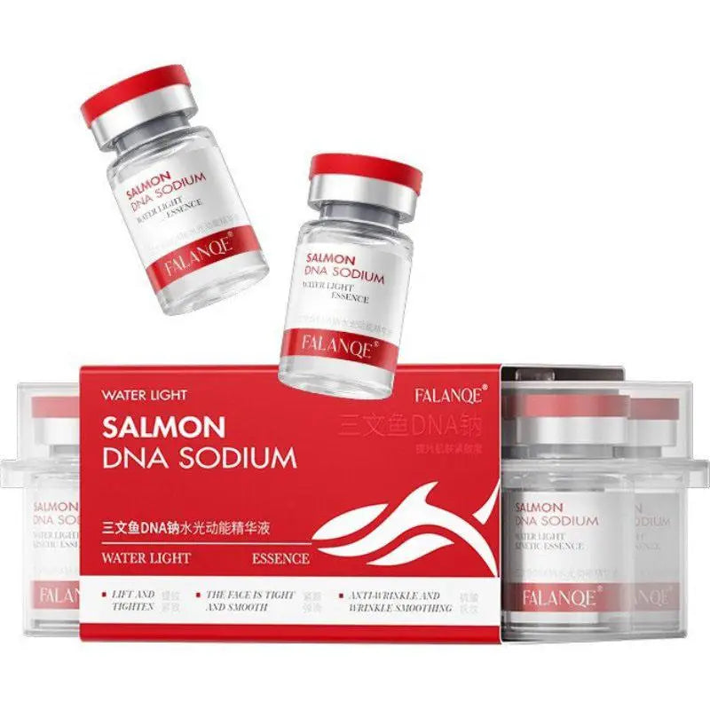 Salmon DNA Sodium Ampoule Serum Facial Moisturizing Hydrating Skin Care Nourishing Essence 10/20/30Pcs Quake