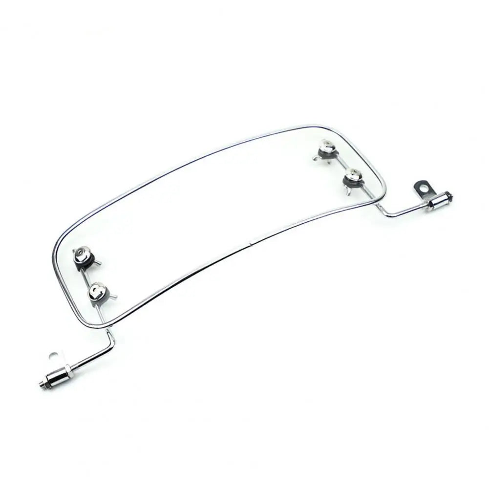 Rust-proof Motorcycle Bracket Motorcycle Deflector Windshield Adjustable Bracket Wind Protection Board Transparent for Electric Quake China Clear