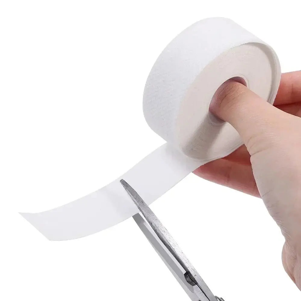 8/80M Collar Anti-dirty Grime Self-adhesive Disposable Cuff Fixing Tape Breathable Sweat-absorbent Tape Quake