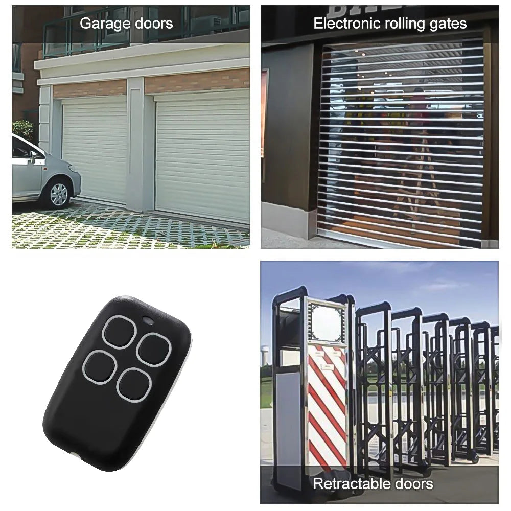 Garage Door Remote Control Duplicator 433MHz 433.92MHz Code Grabber Clone Gate Key Fob Command Hand Transmitter Quake
