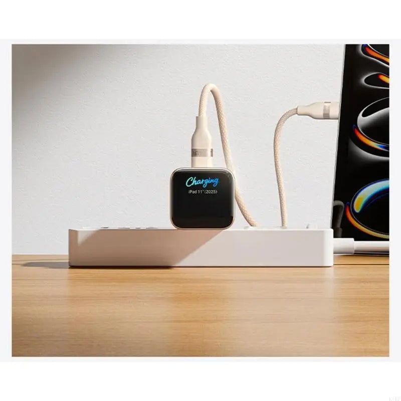 45W Fast Chargers With Intelligent Screen For Charging Progress Monitoring Type C Charging Block For Phone Tablet K1KF Quake