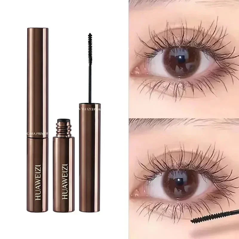 Waterproof 4D Mascara Thick Long Smudge-proof Plump Encrypted Long-lasting Curling Large Eye Makeup Makeup Tools Quake