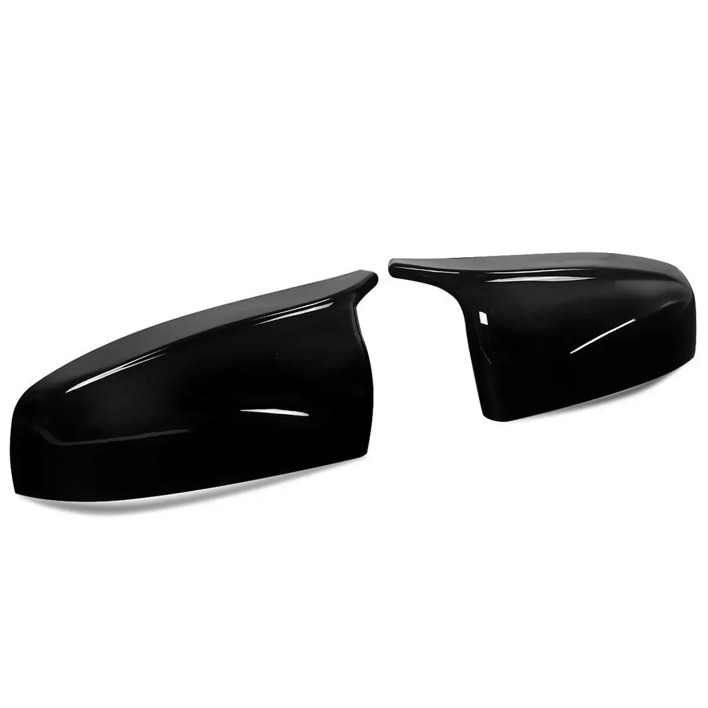 For BMW X5 E70 X6 E71 2007-2013 Car Replacement Rearview Side Mirror Cover Wing Cap Exterior Door Rear View Case Trim Carbon Quake