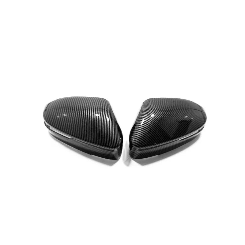 For Toyota Crown 2023-2025 Car Sticker Rearview Side Mirror Cover Wing Cap Exterior Door Rear View Case Trim Carbon Fiber Look Quake