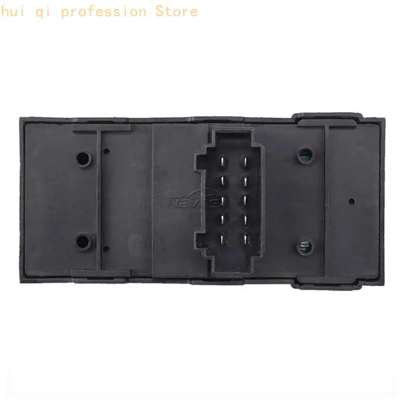 Door Glass Lift Button Assembly for Car Repair Service, Black Window Control Housing with Lock Control and Ref 6RF959858C for Quake