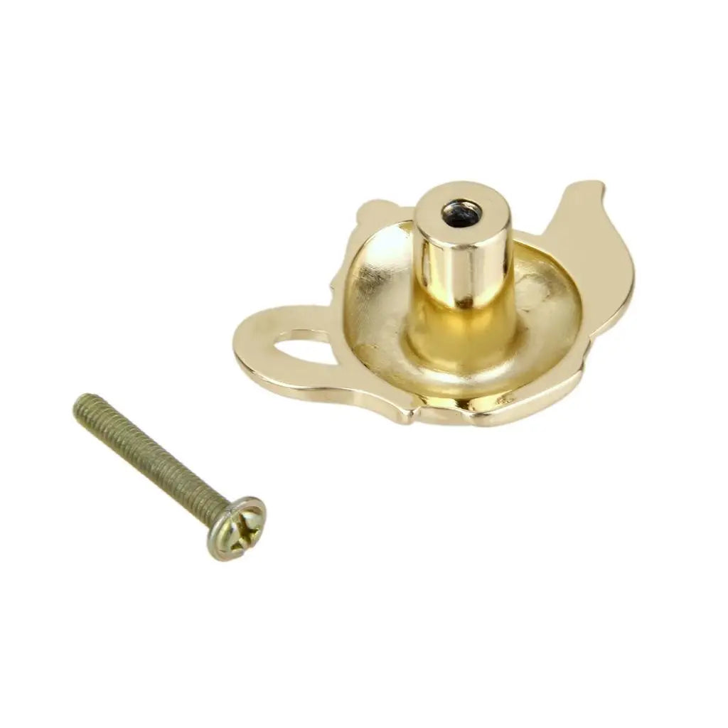 Zinc Alloy Golden Cabinet Knob Door Pull Handle Furniture Hardware for Cupboard Drawer DIY Quake