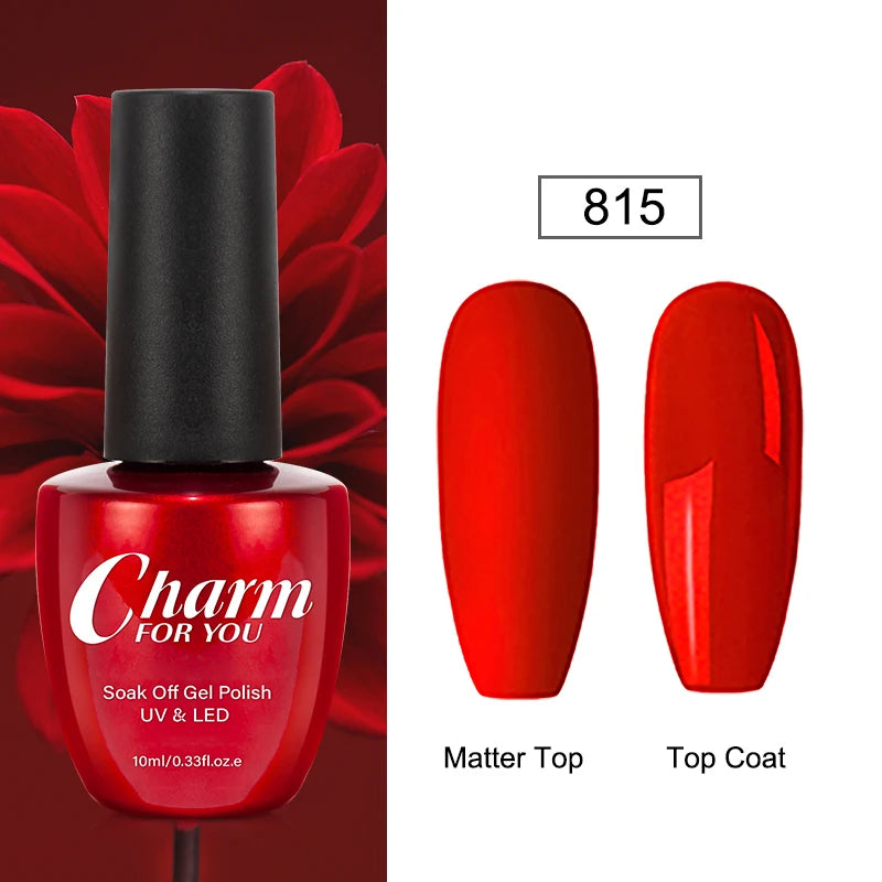23 Color Gel Nail Polish 3 IN 1 One Step Summer Color Gel Varnish Semi Permanent UV/LED Soak Off Manicure Nail Art Gel Lacquer Quake 815