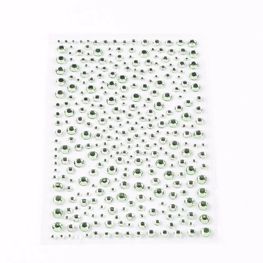 Rhinestone Face Jewels DIY Crystal Stickers – Festival & Party