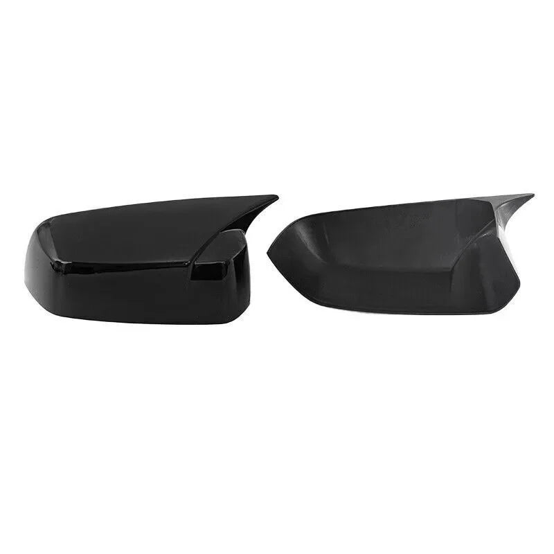 For Ford Ranger 2023-2024 2x Car Sticker Rearview Side Mirror Cover Wing Cap Exterior Door Rear View Case Trim Carbon Fiber Look Quake
