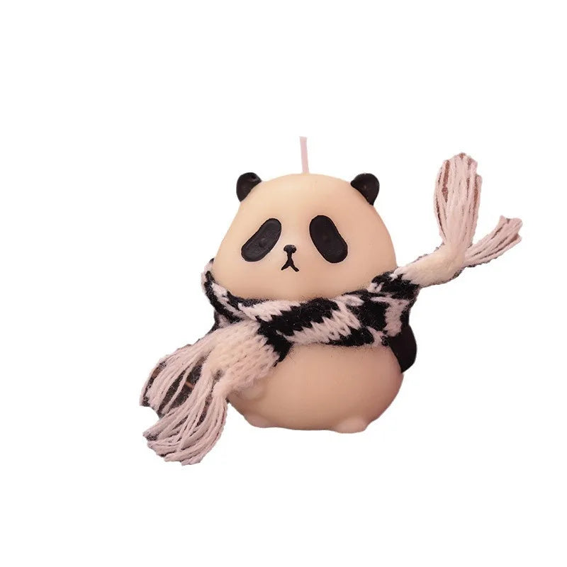 National Treasure Panda Aromatherapy Candle Chinese Style Creative Handheld Gift Fragrance Girl's Birthday Christmas Gift Quake