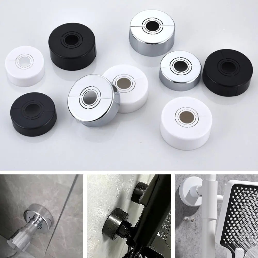 Shower Faucet Decorative Cover Water Pipe Connector Adjustable Wall Covers Casette Heighten Valve Panel Kitchen Tap Accessories Quake