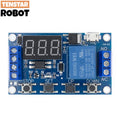 6-30V Relay Module Switch Trigger Time Delay Circuit Timer Cycle Adjustable 828 Promotion Quake Default Title