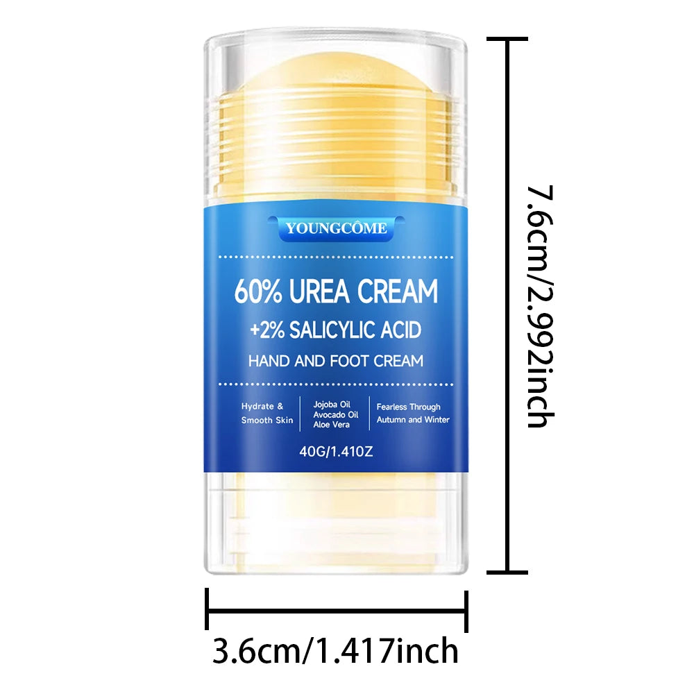 Foot Skin Care Cream Stick Nourishing Cream Hand Facial Cream Anti Drying Removal Dead Skin Moisturizing Hand Feet Gel Skin Care Quake 40g