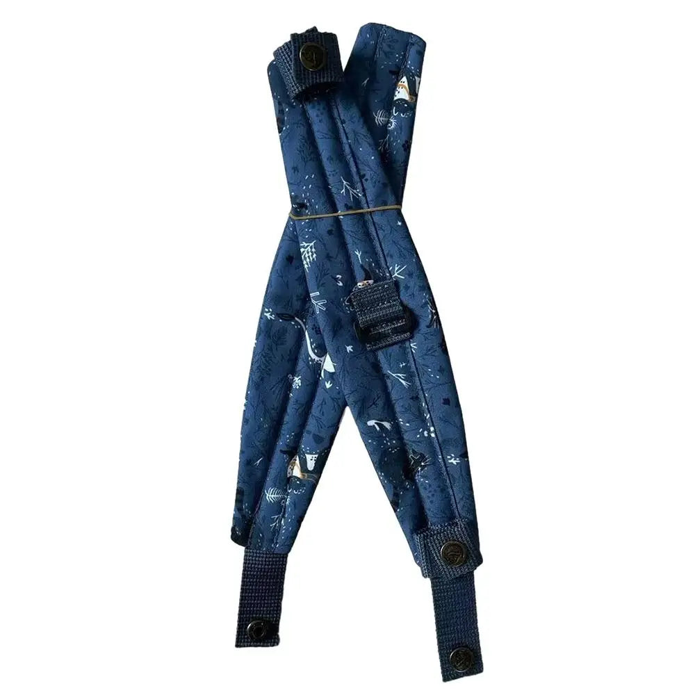 Universal Nylon Backpack Shoulder Strap Waterproof Widened Decompression Strap Detachable Bag Strap for Kankens Bag Accessories Quake blue