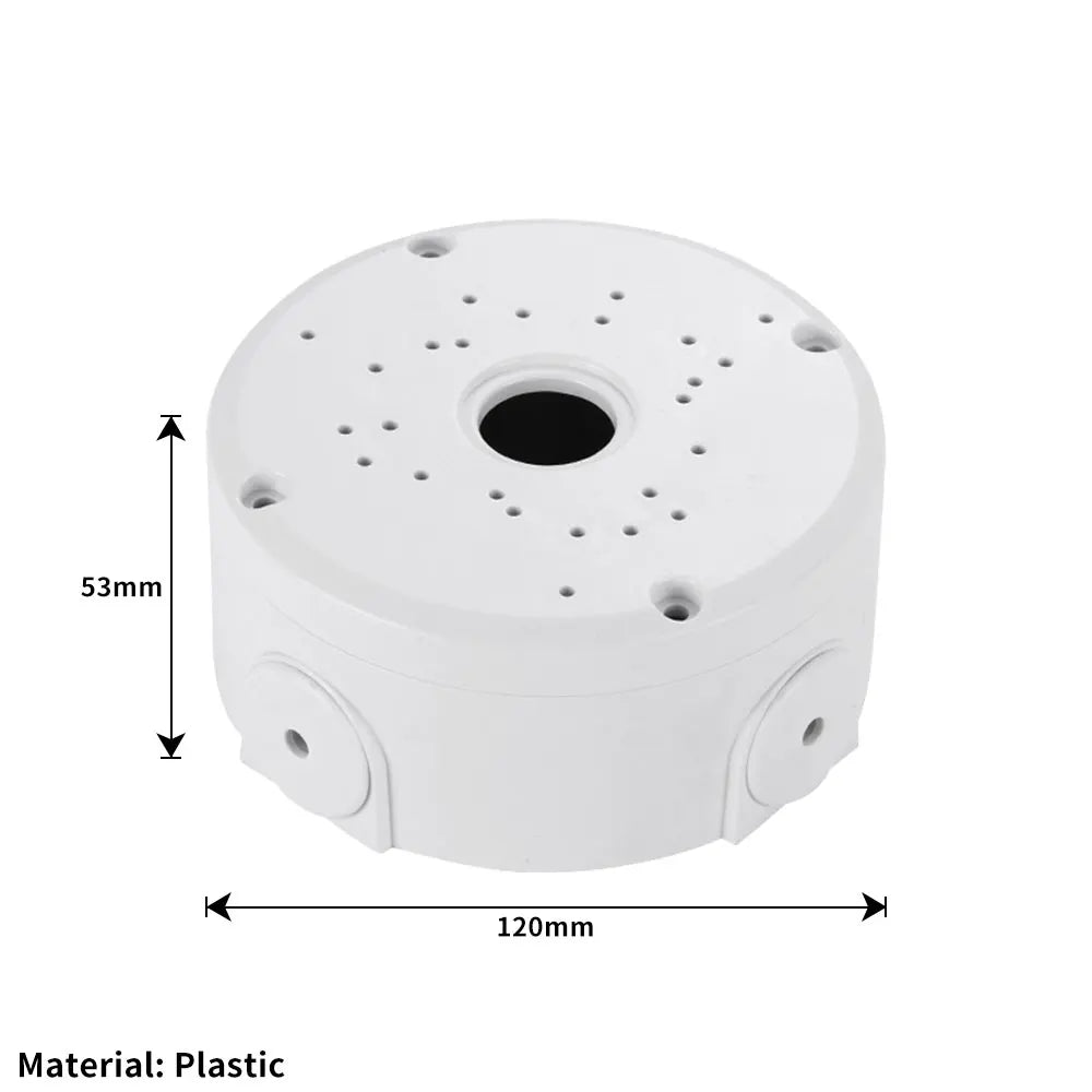 Camera Junction Box Cable Deep Base For Dome/IP Camera Waterproof Mount Bracket Plastic Base Surveillance Dome Brackets Quake 1pc
