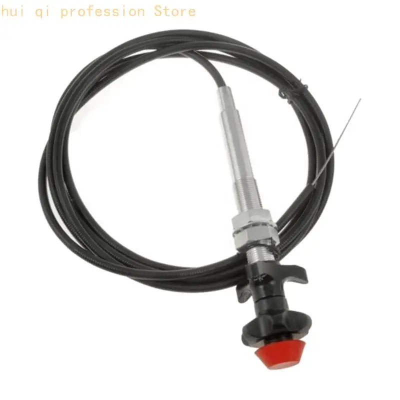 55204 VCGTX10 10 Feet Length Car Truck Vernier Locking Throttle Cable Universal H8WE Quake