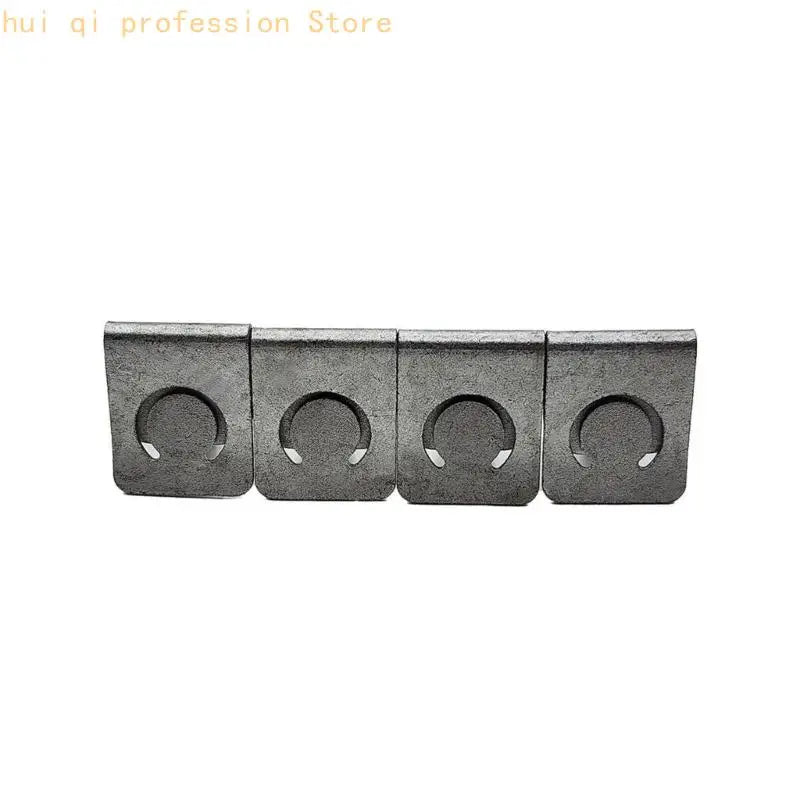 Oil Filter Access Panel Clips, W715288-S439 Metal Service Door Clip Set for F150 Front Access Panel Retention, 4 Pieces Quake