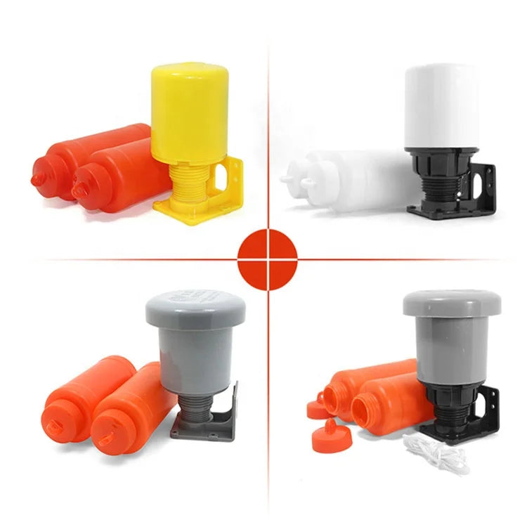 Plastic Water Tank Level Indicator Float Ball Valve Vertical Work Principle of Float Switch Quake
