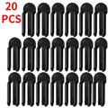 20/2PCS Household Rubbish Clip Garbage Bin Clip Useful Plastic Waste Can Trash Bag Clamp Bin Bag Holder for Kitchen Bathroom Quake 20PCS
