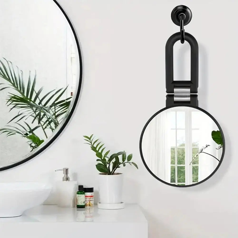 15x 20x 30x Makeup Magnifying Mirror, Adjustable Double Sided Handheld Mirror Foldable Travel Magnifying Mirror with Handle Quake
