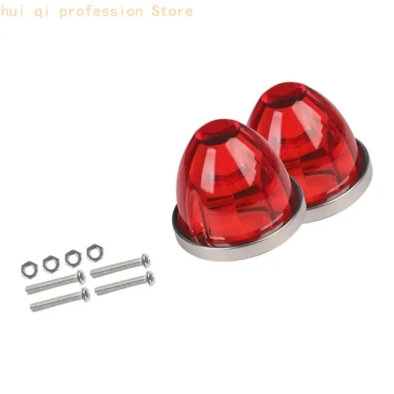 High Visibility Ambers Flashing Warning Lights Side Marker Light for Vehicles H8WE Quake