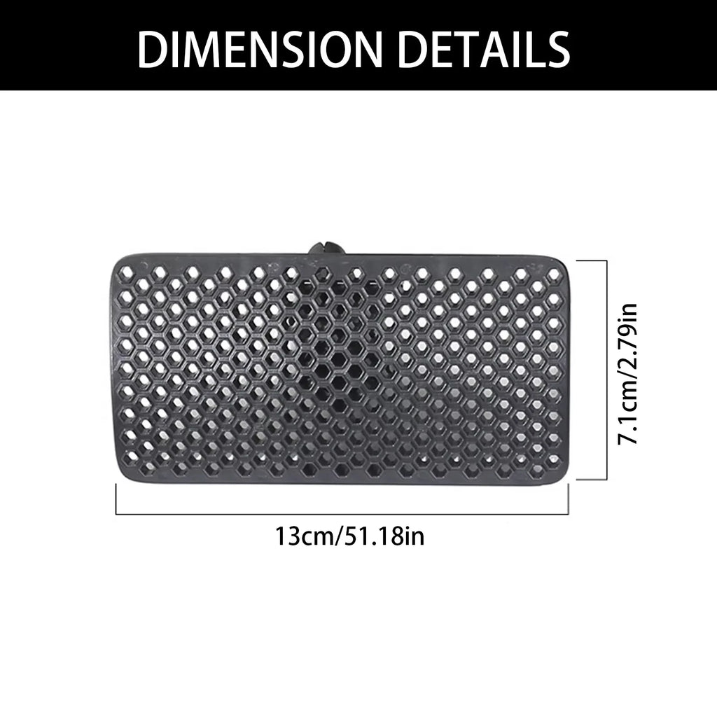 Universal Anti-Backflow Wind Deflector For Car AC Vents Cover Accessory Quake L
