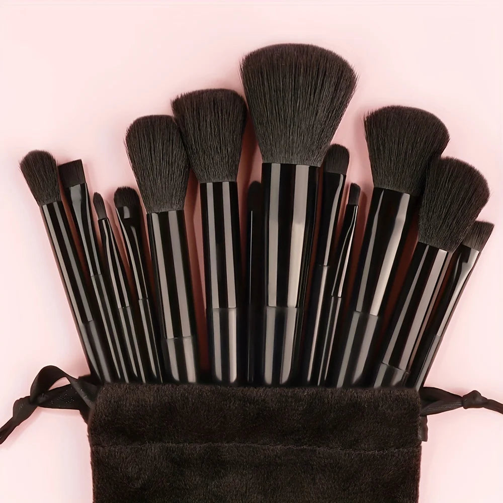 Makeup Brushes 8-29Pcs Makeup Kit Professional Women Cosmetic Soft Powder Brush Eyeshadow Foundation Full Set Travel Beauty Tool Quake 13pcs Black