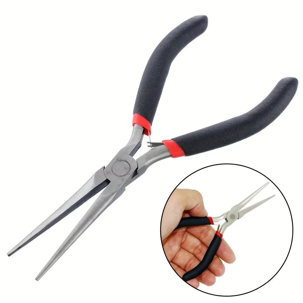 Repair Hand Tool Multi tool 1PC Long Nose Plier Needle Nose Plier Forceps Quake