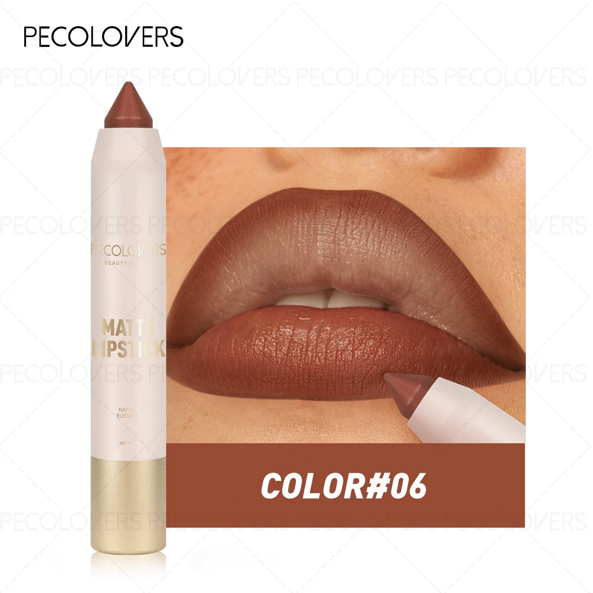 Multi Color Lipliner, Plump and Charming Lips, Waterproof and Sweat Resistant, Suitable for A Variety of Makeup, Lip Cosmetics Quake 06