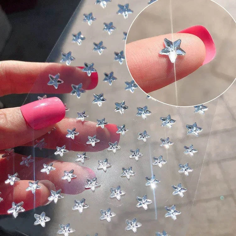 Teardrop Rhinestone Face Stickers – Glam DIY Party Gems