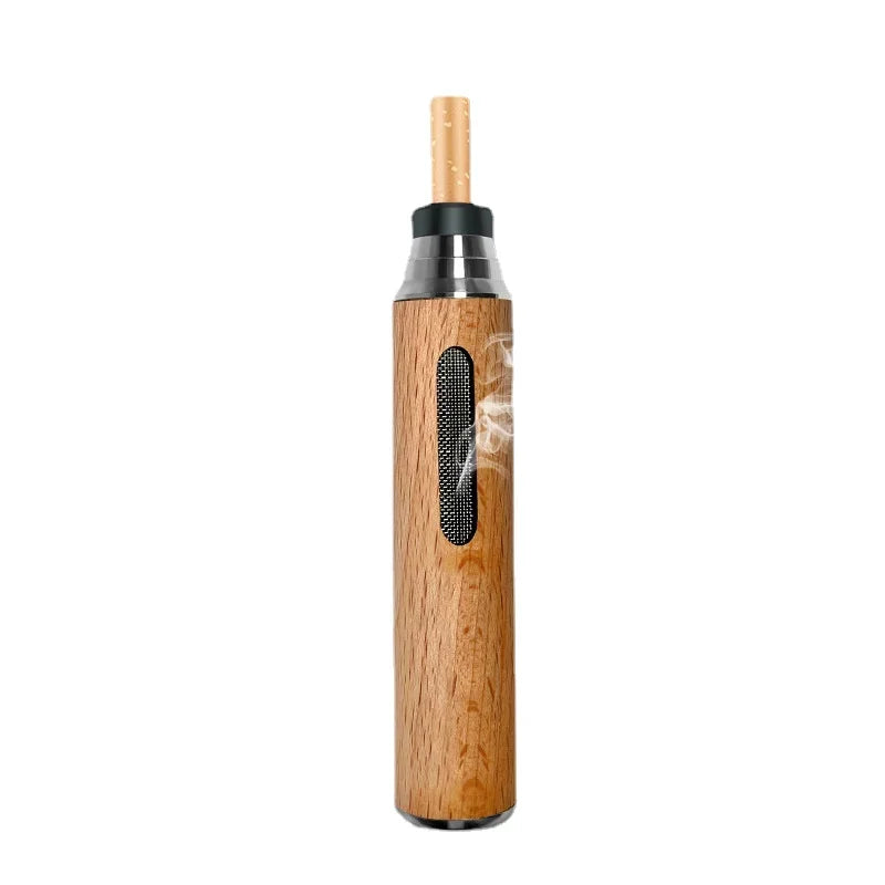 Car Ashtray with Anti Bounce Anti Fly and Anti Ash Features for Lazy Drivers To Smoke and Keep Ash From Falling Quake Solid Wood