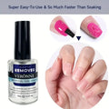 15ML Nail Gel Polish Fast Remover Gel Polish Soak Off UV LED Cleaner Function Gel Remove Manicure For Home Use or Nail Salons Quake 15ml