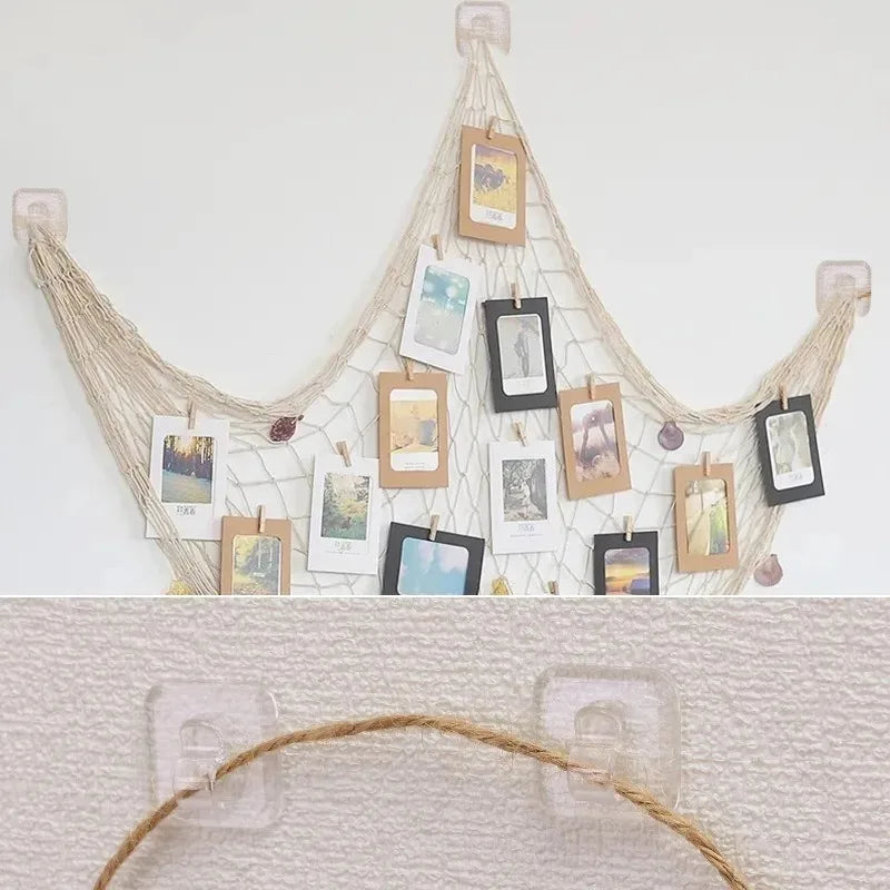 Transparent Cable Hooks Organizer Light Wire Fixing Hook Waterproof Self Adhesive Wire Holder Wall Hook for Hanging String Light Quake