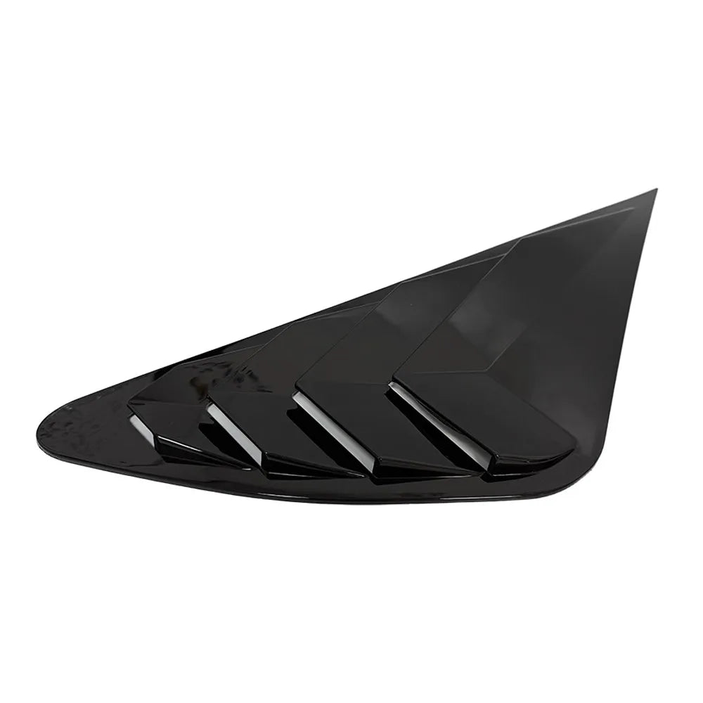 For Lexus RX270 RX350 RX450 2009-2014 Car Rear Louver Window Side Shutter Cover Trim Sticker Vent Scoop ABS Carbon Accessories Quake