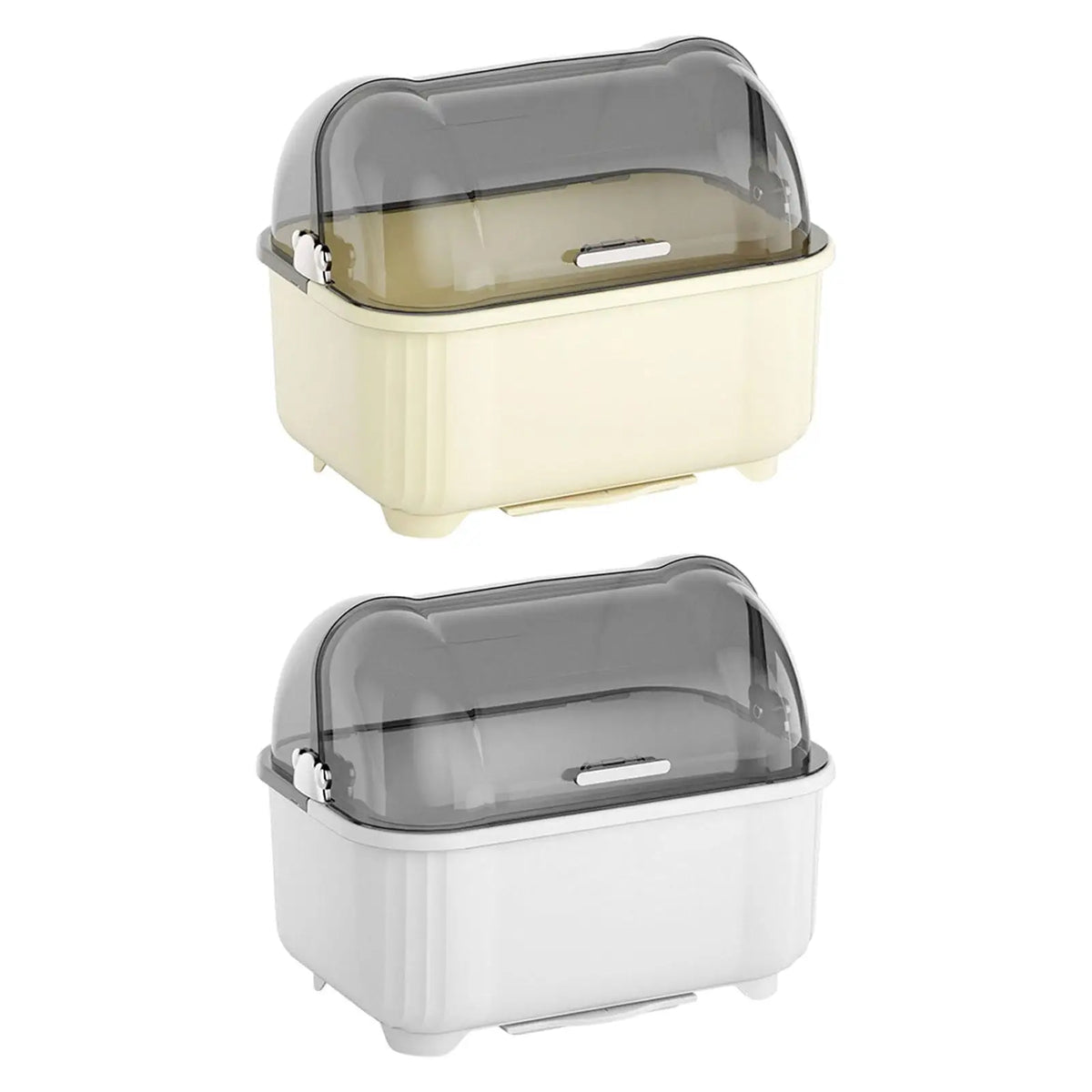 Household Nursing Bottle Holder Drain Board Large Dish Drying Rack with Lid for Kitchen Tableware Storage Solution Quake