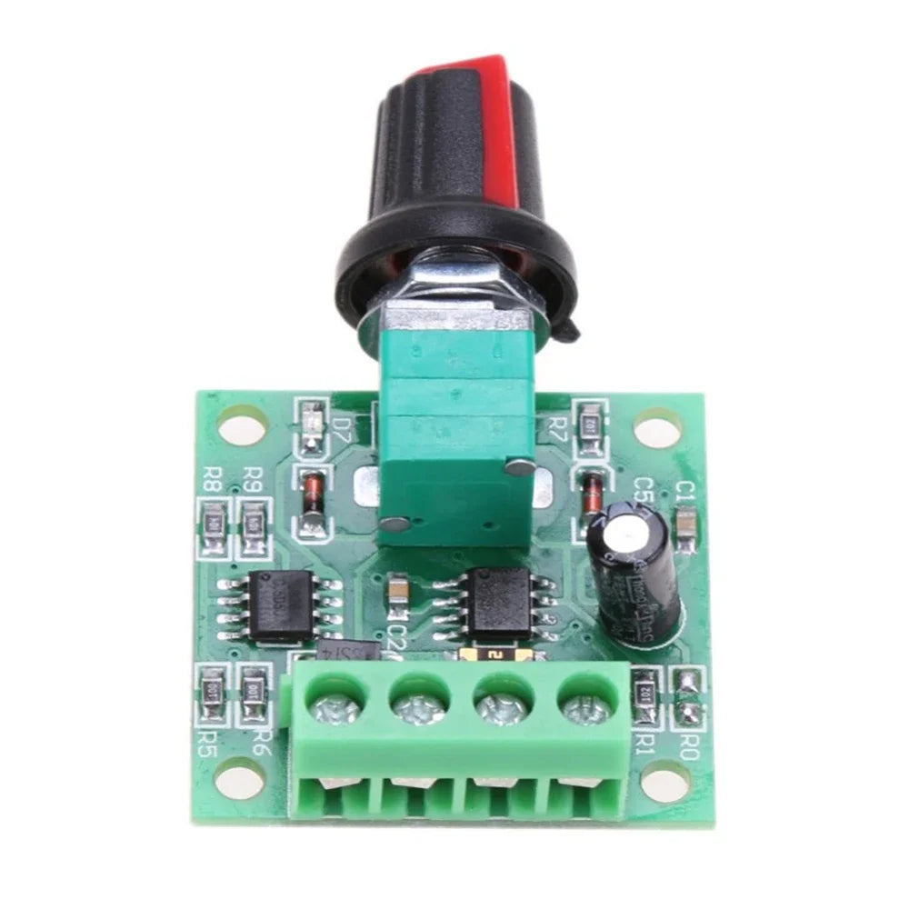 DC 1.8V 3V 5V 6V 12V 2A PWM Motor Speed Controller Low Voltage Motor Speed Control Switch PWM Adjustable Drive Module Quake