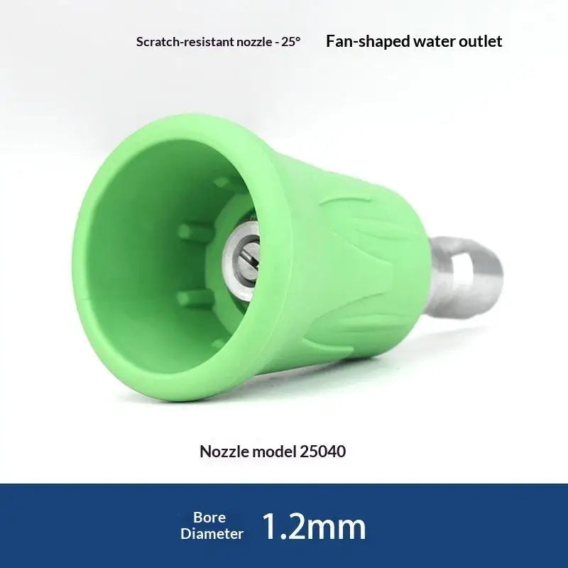 Quick-Connect Stainless Steel Pressure Washer Nozzle Tips Set