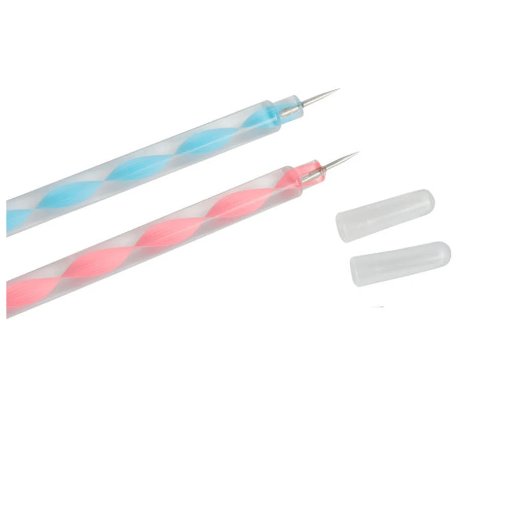 vvocci Double-headed Rotating Comedone Extractor Acne Needle Portable Colorful Blackhead Extractor 1pcs Quake