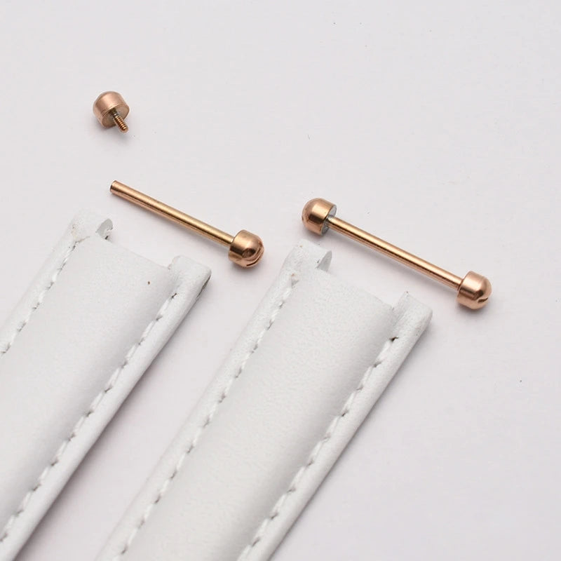 1 Pair Watch Strap Screw Pins Smart Watch Bracelet Clasp Buckle Friction Tube Watch Replacement Accessories Repair Tool K1KF Quake